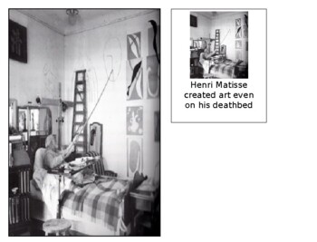 A002:(PDF) Henri Matisse (8 works) (cards puzzles) (4 pages) TPT