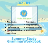 A2-B1 Summer Study Grammar Workbook and Answers book