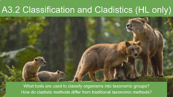 Preview of A3.2 Classification and Cladistics BUNDLE