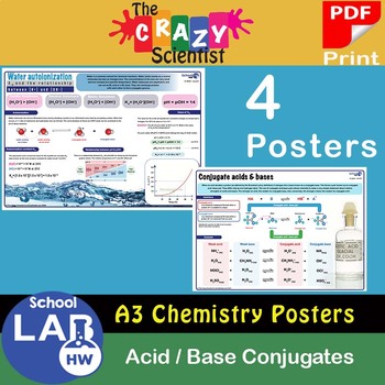 Preview of A3 Posters - Acid /Base Conjugates