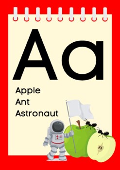 Preview of A4 Alphabet A-Z