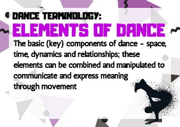4 elements of dance