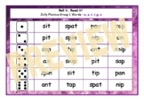 A4 Roll It, Read It! Jolly Phonics printable game (with tr