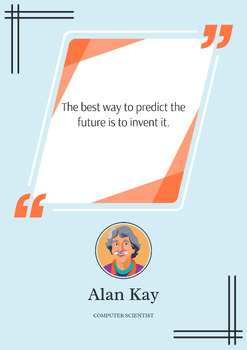 Preview of STEM Quote Poster - Alan Kay