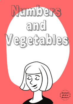 Preview of A5 Numbers and Vegetables