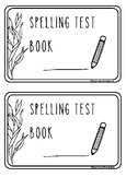 A5 Spelling Test booklet