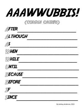 Aaawwubbis Anchor Chart