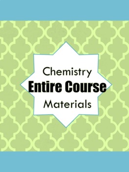 Preview of AAAllgood Chemistry *ENTIRE COURSE PLAN* Bundle