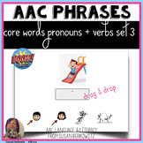 AAC 2 Core Words Pronoun Verb Phrases  BOOM™ Digital Activ