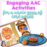 AAC Core Word Activities and Games for a Whole Year of Cor