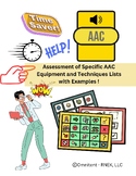 AAC Assessment Evaluation Equipment 10 AAC devices Trials 