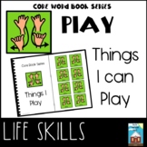 AAC Boardmaker I Can Read Interactive Core Vocabulary Book "Play"