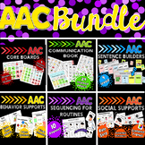 AAC Bundle: Core Vocabulary, Communication Book, Speech Th