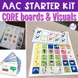 AAC CORE Vocabulary Kit For Special Education & SLPs - Vis