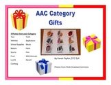 AAC Category Gifts, Proloquo2go, Augmentative Communicatio