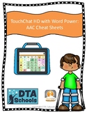 AAC Cheat Sheets & Evaluation Tips: TouchChat HD with WordPower