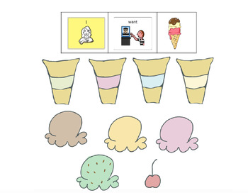  Melissa & Doug Scoop and Stack Ice Cream Cone Magnetic