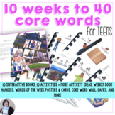 AAC Core Vocabulary Activities 10 Weeks to Communicating 4