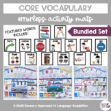 AAC Core Vocabulary | Activity Mat for Core Words | Bundled Set