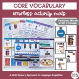 AAC Core Vocabulary | Activity Mat for Core Words Go, Open