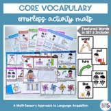 AAC Core Vocabulary | Activity Mat for Core Words Put, Don