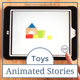 AAC Core Vocabulary Animated Stories: Toys. No Print