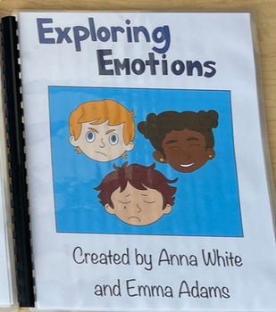 Preview of AAC Core Vocabulary Communication Board | Social Story | Exploring Emotions