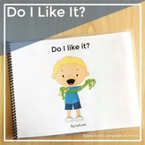 AAC Core Vocabulary Interactive Book | Do I Like It?