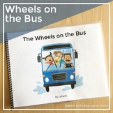 AAC Core Vocabulary Interactive Book: Wheels on the Bus