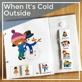 Speech Therapy AAC Core Vocabulary Winter Activities Inter