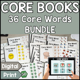 AAC Core Vocabulary Word of the Week Books BUNDLE Universa