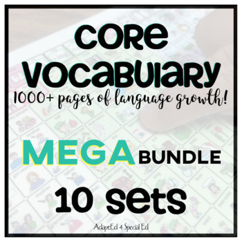 Preview of AAC Core Words BUNDLE