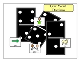AAC Core Words Dominos Game -  cut out dominos and use for