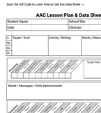 AAC Data Collection Sheet