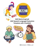 AAC Evaluation AAC Genie Template with Examples for Each Domain
