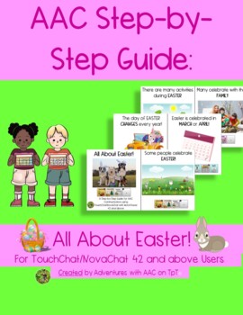 Preview of AAC Guide: All About Easter (TouchChat with WordPower 25)