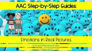 Preview of AAC Guide: Emotions for TouchChat with WordPower 25