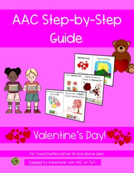 Preview of AAC Guide: Valentine's Day for TouchChat (Word Power 42 and above)