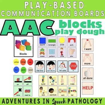 play doh communication board