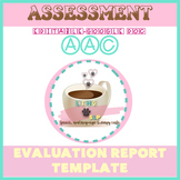 AAC SPEECH AND LANGUAGE EVALUATION REPORT TEMPLATE-EDITABLE