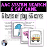 AAC System Navigation Practice Search and Say Games Activity 