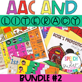 AAC and Literacy #2 | Speech Therapy Activities | Book Com