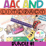 AAC and Literacy Bundle #1 for Speech Therapy