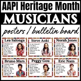 AAPI Asian American & Pacific Islander musicians | posters