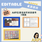 AAPI月主题活动--一页纸亚太裔历史人物研究展示 AAPI one pager project