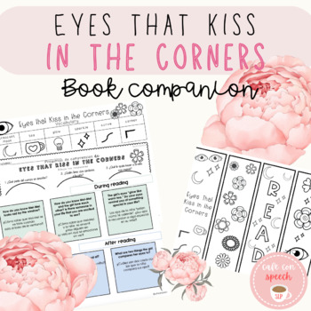 Preview of AAPI Eyes that Kiss in the Corners Book Companion English and Spanish