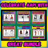 AAPI Heritage Month  Bundle Bulletin Board Quote Posters &