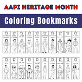 AAPI Heritage Month Coloring Bookmarks