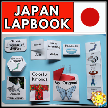 Preview of AAPI Heritage Month JAPAN LAPBOOK Asian Pacific Countries Study/Research Project