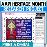 AAPI Heritage Month Research Project - Commemorative Stamp